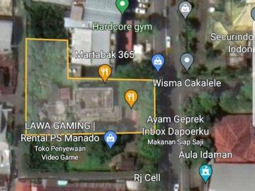 Tanah dijual di Sario, Manado
