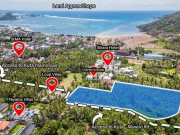 Tanah dijual di Pujut, Lombok Tengah