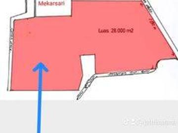 Tanah dijual di Rangkasbitung, Lebak