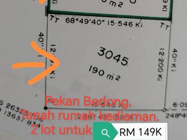Tanah Lot Rumah leased hold tepi jalan Bedong Sungai Petani