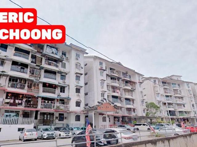 TANJUNG COURT AYER ITAM FARLIM FULL LOAN 1 Cp RENO MIDDLE FLOOR SALE