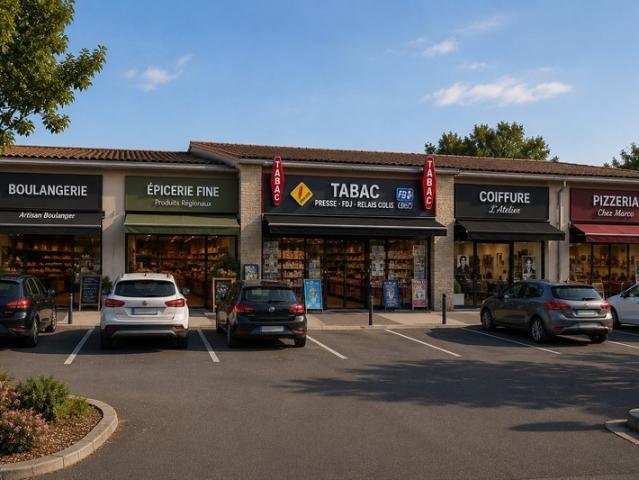 TABAC – PRESSE – FDJ – RELAIS COLIS | CA HT + 200 K€ | EBE Retraité env. 105 K€ | Emplacement N°1 en centre commercial avec parking