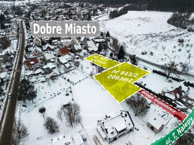 Tadeusza Nalepy 2 742 m², Dobre Miasto