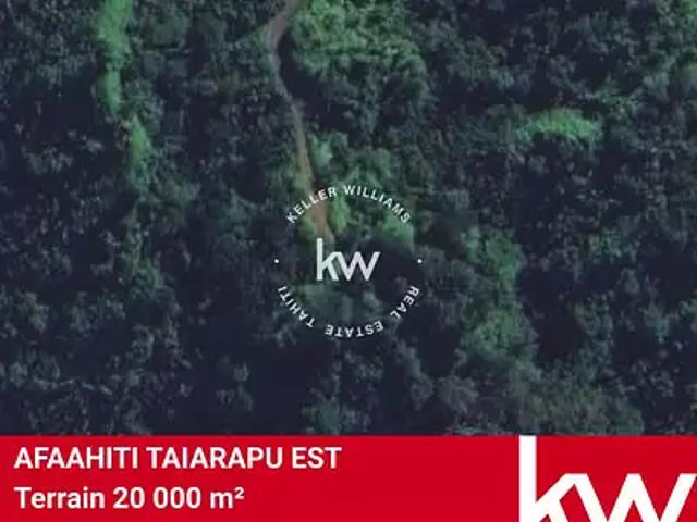 Taiarapu Est 98719 Achat / Vente terrain
