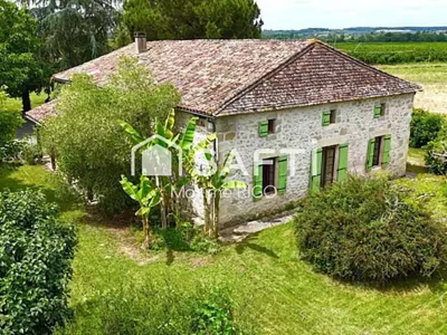 Taillecavat 33580 Achat / Vente maison 8 pièces t8 terrasse