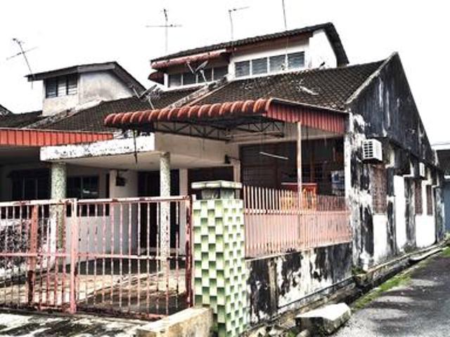 Taiping Singlestorey End Lot Terrace House