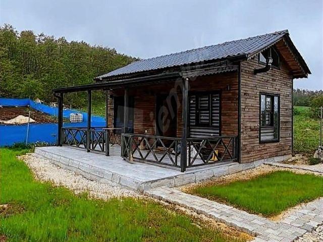 TAKASLI Doğa İçinde 1+1 Bungalov Bağ Evi Resmi yollu