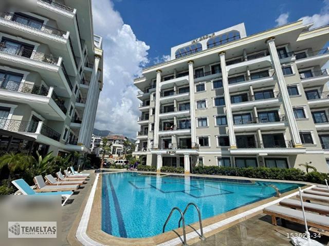 IKY NOVA GARDEN 1+1 ÜST KAT HAVUZ CEPHELİ DAİRE ALANYA