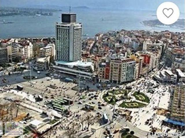 TAKSİM MEYDANI SATILIK OTEL 2.000 BİN MTR 40 ODALI RUHSATLI KELEPİR OTEL