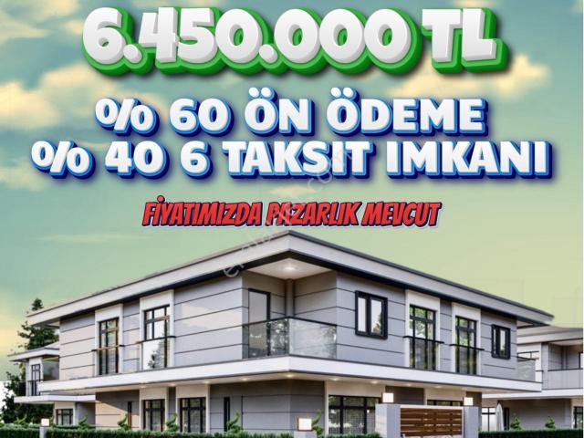 taksit İle Villa Sahibi Olma Zamanı‼️ %60 Peşinat %40 6 Taksit İmkanı ‼️