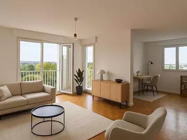 Talence 33400 Location appartement 4 pièces t4 au dernier étage