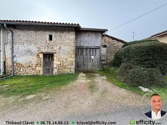Taponnat Fleurignac 16110 Achat / Vente maison 2 pièces t2 jardin