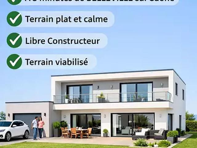 Taponas 69220 Achat / Vente terrain