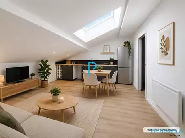 Tarare 69170 Achat / Vente appartement 2 pièces t2 au dernier étage