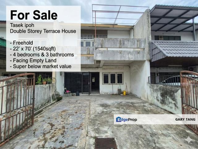 tasek ipoh, musim bunga, double storey terrace