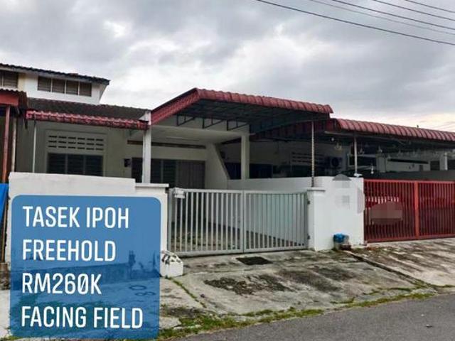 Tasek Ipoh Freehold Single Storey Terrace House For Sale