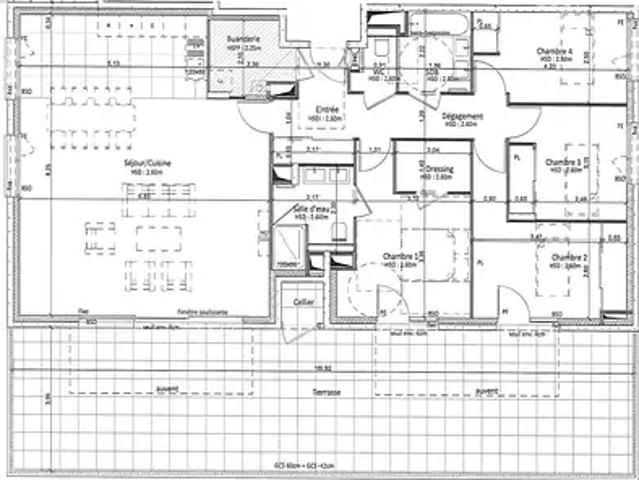 Tassin la Demi Lune 69160 Achat / Vente appartement 5 pièces t5 au dernier étage terrasse