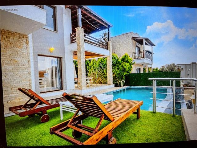 Tatilin En Keyiflisi Gündoğan' Da 3+1 Havuzlu Villa
