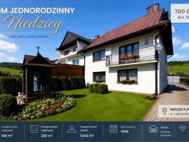 Tatrzańska 220 m², Niedzica