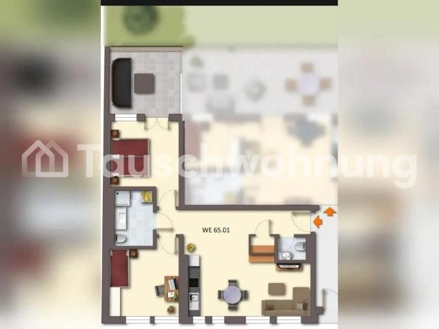 TAUSCHWOHNUNG Schöne helle Whg direkt am Park