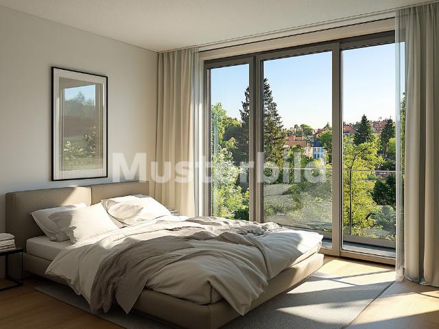 Tauschimmobilie: Exklusive 5.5 Zimmer Wohnung in Buchs mit idyllischer Aussicht und modernem Luxus