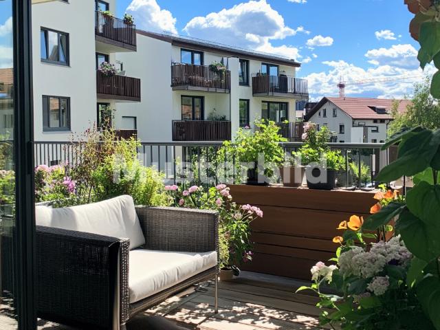 Tauschimmobilie: Moderne 4.5 Zimmer Wohnung mit atemberaubender Aussicht in Zug