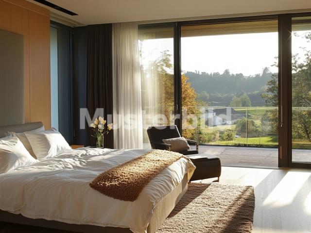 Tauschimmobilie Moderne 3.5 Zimmer Wohnung in malerischer Lage in Hilterfingen