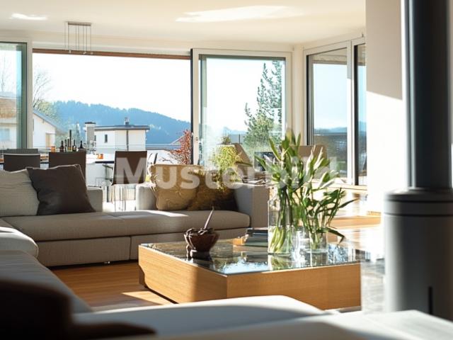 Tauschimmobilie Modernisierte 6.5 Zimmer Doppelhaushälfte mit atemberaubender Fernsicht in Rapperswil Jona