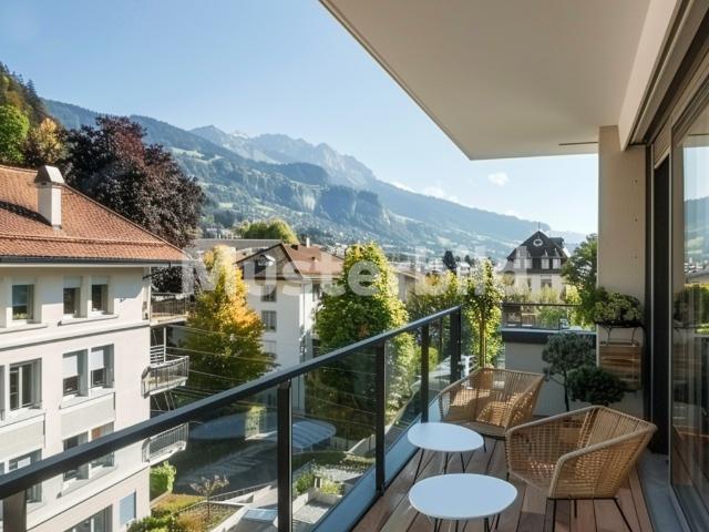 Tauschimmobilie: Modernisierte 6.5 Zimmer Doppelhaushälfte mit atemberaubender Fernsicht in Rapperswil Jona