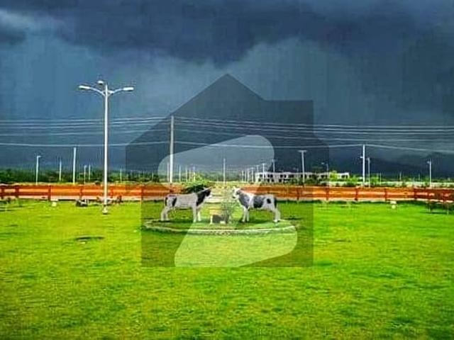 Taxila garden park face lavel plot for sale