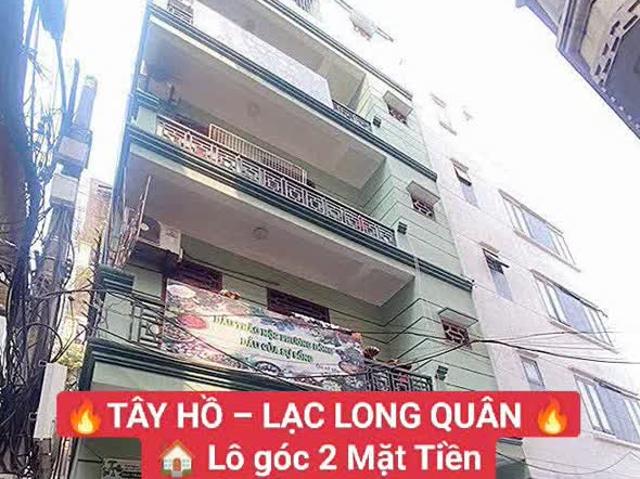 Tây Hồ Lạc Long Quân Ô TÔ tránh nhau Lô góc KINH DOANH Mặt tiền 4m 8 tỷ