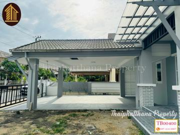 TB00400: บ้านเดี่ยว 2 ชั้น 67 ตรว. ลิฟวิ่งนารา เคหะร่มเกล้า 64 ลาดกระบัง ตกแต่งพร้อมอยู่ ฟรีโอน