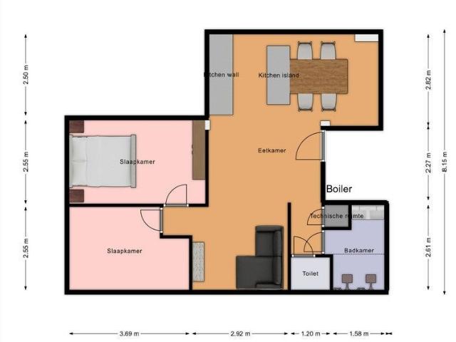 Te huur: Appartement Maaseikstraat in Amsterdam