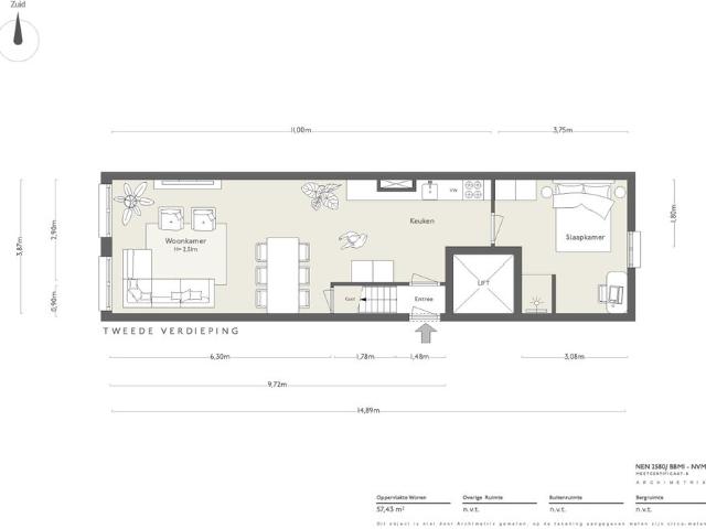 Te huur: Appartement Keizersgracht 216 E in Amsterdam