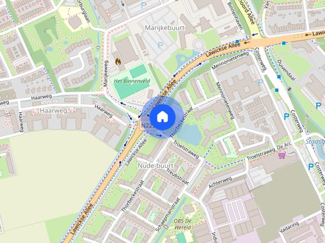 Te huur: Appartement Thorbeckestraat 156 in Wageningen