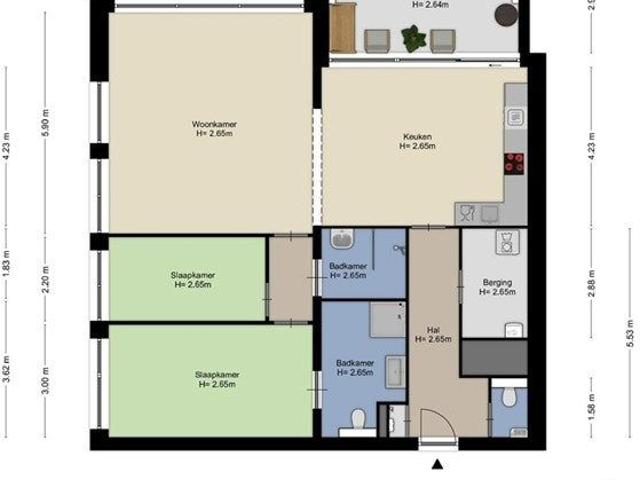 Te huur: Appartement Zodiakplein in Den Haag