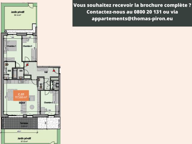 te koop Appartement Mons