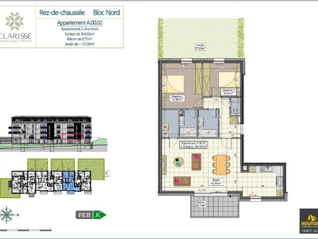 te koop Appartement Aarlen