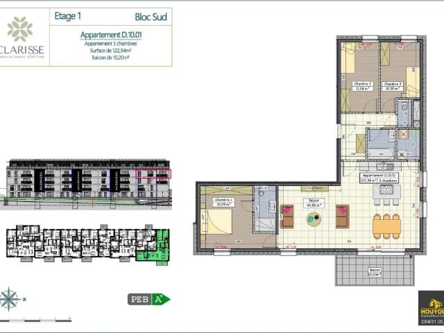 te koop Appartement Aarlen