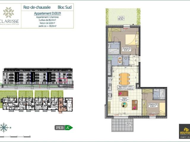 te koop Appartement Aarlen