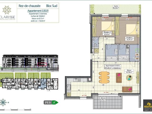 te koop Appartement Aarlen