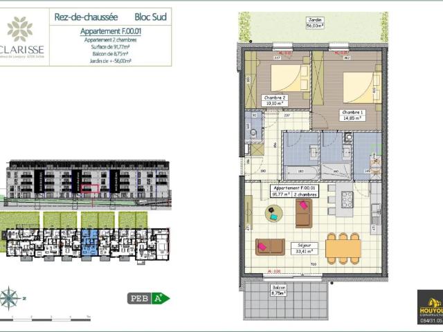 te koop Appartement Aarlen