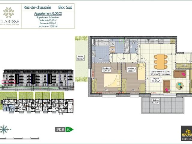 te koop Appartement Aarlen