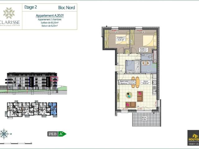 te koop Appartement Aarlen
