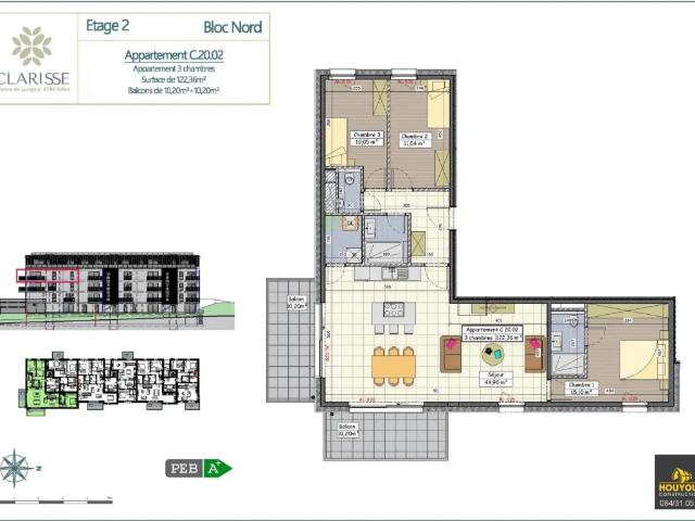 te koop Appartement Aarlen