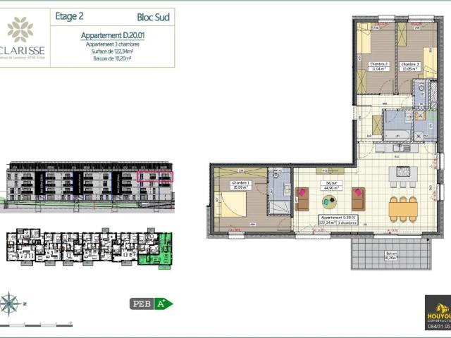 te koop Appartement Aarlen