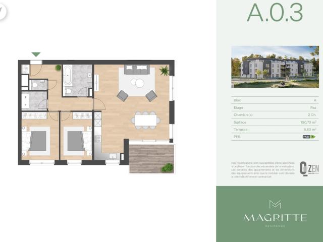 te koop Appartement Angleur
