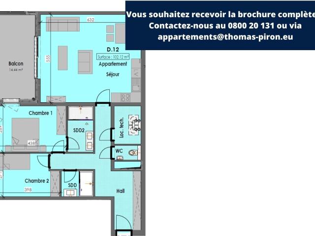 te koop Appartement Habay la Neuve
