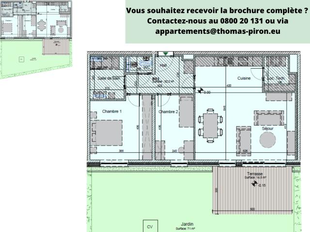 te koop Appartement Hannuit
