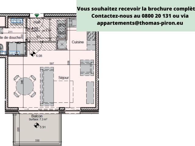 te koop Appartement Hannuit